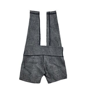 Lululemon Wunder Under Pant III Fall Net White Black size 6 Excellent W5AFDS